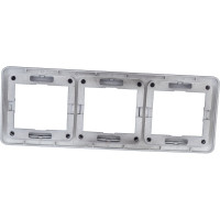 Рамка Smartbuy 3-местная горизонтальная черная Марс SBE-02b-00-FR-3