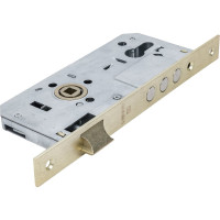 Корпус врезного замка с защелкой Fuaro 900 3MR/PB W/B латунь 15360