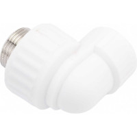 Комбинированный угольник VALFEX PP-R белый, 20х3/4 дюйма НР 10126220 127-0593