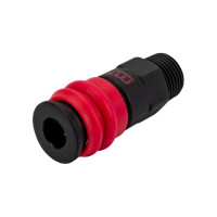 Муфта быстросъемная композитная (F>M1/2"; 68 мм) MIGHTY SEVEN SY-0413M