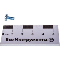 Винт КРЕП-КОМП полуцилиндрическая головка, цинк DIN7985 4х8 90шт вц48мф