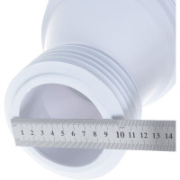 Фановая Труба McAlpine L125 мм, с манжетом и 40 мм смещением, MRWC5