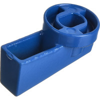 Ручка-флажок для коллекторов и кранов Tiemme SMALL металлическая, синяя 1790005