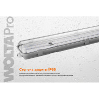 Светильник WOLTA PRO, УльтраПРОМ, прозрачный ДСП04-36-002-5К