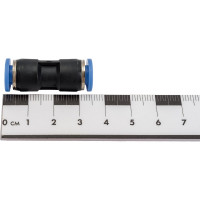 Фитинг цанговый прямой соединительный для трубок диаметром 6 мм SHPI PUC 06