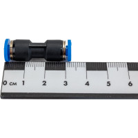 Фитинг цанговый прямой соединительный для трубок диаметром 4 мм SHPI PUC 04