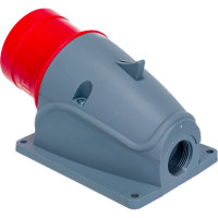 Стационарная вилка IEK ССИ-525 32А-6ч/200/346-240/415В 3Р+РЕ+N IP44 MAGNUM PSN52-032-5