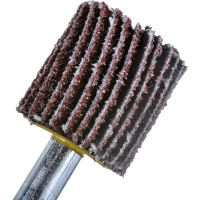 Щетка лепестковая абразивная ROXTOP на шпинделе (20х20х6 мм; Р40) RoxelPro 133123