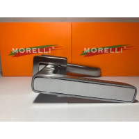 Дверная ручка MORELLI "Flex", цвет-матовый хром/хром  MH-44 SC/CP-S55 9012226