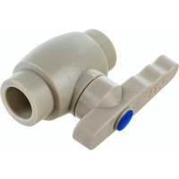 Кран шаровой RTP полнопроходной D20 мм, серый 27909