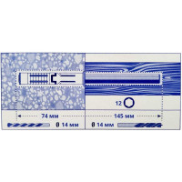 Консоль VORMANN Bolzen 12х145 мм, оцинкованный, 2 шт. европодвес, 25 кг 00135 005