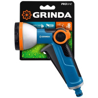 Поливочный пистолет с регулятором напора GRINDA PROLine X-8 8 режимов 8-427145_z02