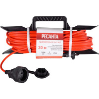 Силовой удлинитель Ресанта на раме, СУ-2x1-30/1 (IP44) 61/118/3