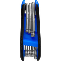 Набор имбусовых складных шестигранных ключей vertextools 1.5–8, 8 предметов 1634-8