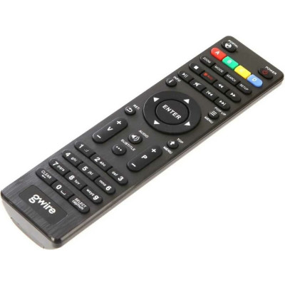 GWire Пульт ДУ для медиаплееров Dune HD TV-101W, HD TV-102W, HD Solo Lite, цвет: черный, 95002 U