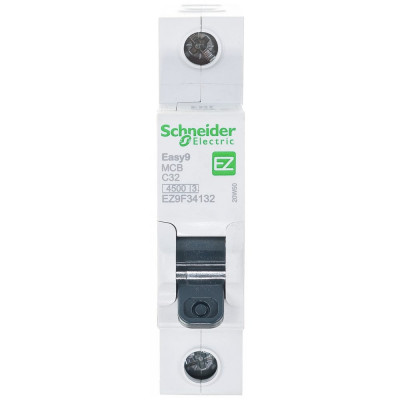 Модульный автомат Schneider Electric EASY 9 1п C 32А 4.5кА EZ9F34132