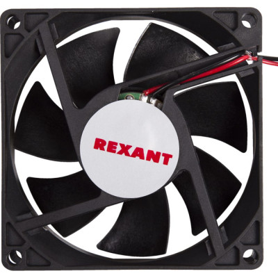 REXANT Осевой вентилятор для охлаждения RX 80х80х25 мм 24 В 72-4080