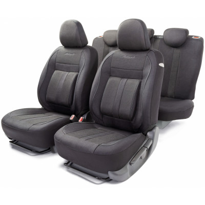 Авточехлы AUTOPROFI CUSHION COMFORT CUS-1505 BK/BK