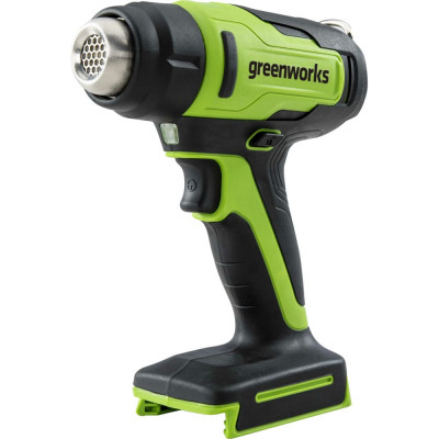 GreenWorks Строительный фен аккумуляторный G24HG, 24V, без АКБ и ЗУ 3400207