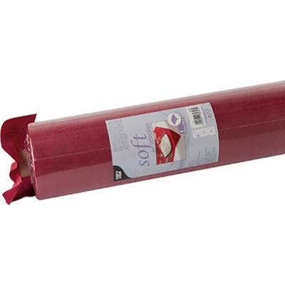 PapStar скатерть нетканая ш 1180 мм 25 м в рулоне бордовая PS-82343