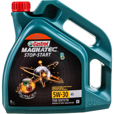 Синтетическое моторное масло Castrol Magnatec 5w30 A5 DUALOCK 15CA3B