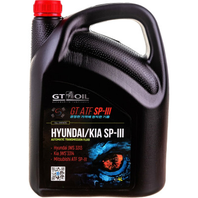 Масло GT OIL GT ATF SP-III 8809059409800