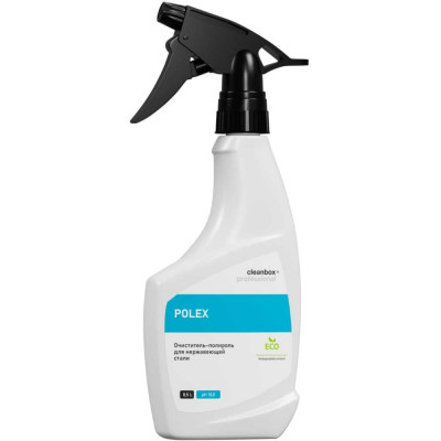 CleanBox Professional Очиститель - полироль для нержавеющей стали POLEX 0,5л 133305