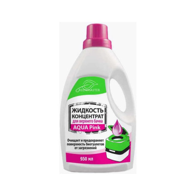 Жидкость для верхнего бачка Greenmaster GM Pink 0.95