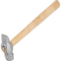 Слесарный молоток Без бренда 200 г,круглый боек,деревянная ручка// 10238