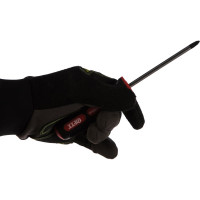 Отвертка с противоскользящими вставками CrV 6х100 РН2 FIT 55114