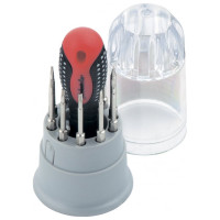 Отвертка для точных работ с насадками 11 шт MATRIX Fusion 11582