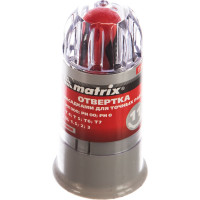 Отвертка для точных работ с насадками 11 шт MATRIX Fusion 11582