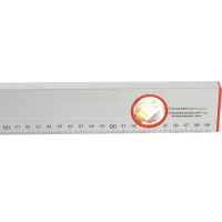 Алюминиевый уровень SPARTA,1000 мм,3 глазка, линейка// 331295