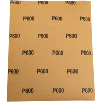 Шлифлист водостойкий на бумажной основе М28 (10 шт; 230х280 мм; Р600) SANTOOL 060212-060