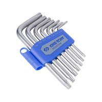 Набор Г-образных ключей (TORX, T10-T40, 7 предметов) KING TONY 20307PR