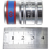 Головка торцевая стандартная двенадцатигранная 1/2", 18 мм KING TONY 433018M