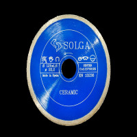 Диск алмазный сплошной (125х22,2 мм) CERAMICS MARBLE Solga Diamant 15700125