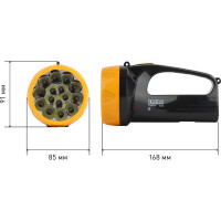 Аккумуляторный фонарь ТРОФИ TSP10, 4V1.5Ah,15хLED, 2 режима, Б0016537