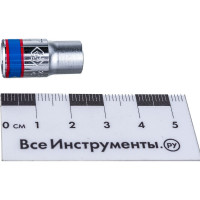 Торцевая стандартная двенадцатигранная головка 1/4", 7мм KING TONY 233007M