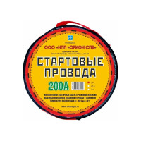 Стартовые провода Вымпел 200А, 2м, хладост, в сумке 5036