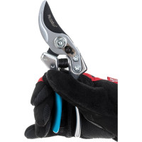 Усиленный секатор PALISAD LUXE 210 мм, прямой рез, металлические рукоятки 60501