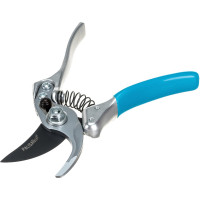 Усиленный секатор PALISAD LUXE 210 мм, прямой рез, металлические рукоятки 60501