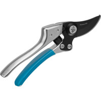 Усиленный секатор PALISAD LUXE 210 мм, прямой рез, металлические рукоятки 60501