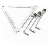 Садово-парковый светильник FERON PL4048 столб шестигранный 2х60W 230V E27, черное золото 11428