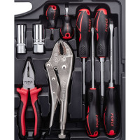 Набор инструмента с головками SL FORCE 142 предмета 41421R-7