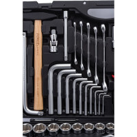 Набор инструмента с головками SL FORCE 142 предмета 41421R-7