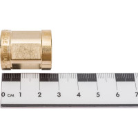 Муфта 3/8 латунная Uni-Fitt 602G1100