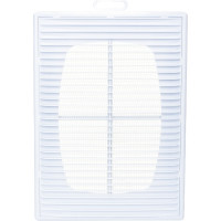 Решетка вентиляционная приточно-вытяжная АБС 183х253 мм ERA 1825П