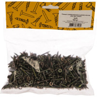 Универсальный саморез по дереву КрепСтройГрупп 4х25 желтый цинк, 500 шт. 145432