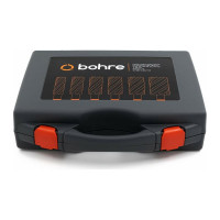 Набор сверл корончатых по металлу HSS Bohre 24,26,28,30,32,34 мм х55, Weldon 19, штифт 6,34х103 КБ003625